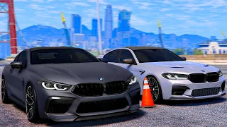 УЧАСТВУЮ В УЛИЧНЫХ ГОНКАХ! BMW M8 ПРОТИВ BMW M5! - BLACK RUSSIA (CRMP MOBILE) 🌊ВОТЕР