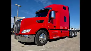 New 2020 Peterbilt 579 80" Ultra Loft sleeper in Viper red!  (Double Bunk)  Keith Couch 970-691-3877