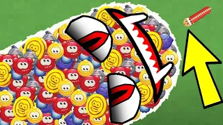 WORMSZONE.IO 001 SPEEDY SLITHER SNAKE TOP 01 / Epic Worms Zone Best Gameplay! #228