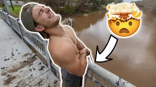 Magnet Fishing A STACKED Bridge - This River Is LOADED With Treasures