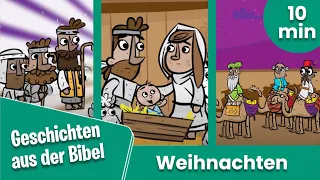 Kinderbibel: Jesu Geburt & mehr von Weihnachten