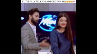 Zara 🥺😓 🤣🤣🤣😂 #zaranoorabbas #asadsiddiqui #yasirhussain #explore #prank #lollywood #pakistan