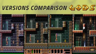 Gods -Versions Comparison- Amiga, Atari ST, MS-DOS, Sega Genesis, Super NES and much more!