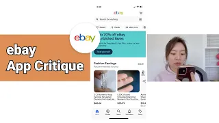 eBay App Critique | UX / UI app critique | Product design app critique