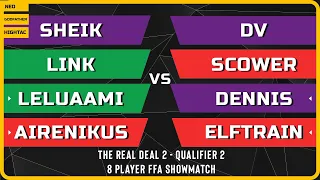 WC3 - The Real Deal 2 - Qualifier 2 - 8 Player FFA Showmatch