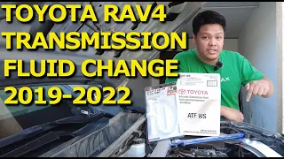 How to Change Transmission Fluid on Toyota Rav4 2019 2020 2021 2022