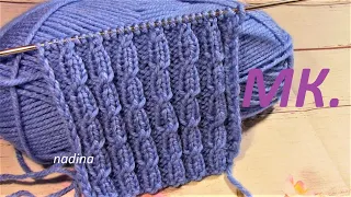 ПРЕКРАСНЫЙ БЫСТРЫЙ Узор для ЛЮБЫХ изделий! / knitting pattern/