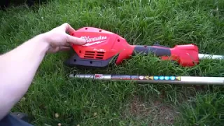 ASSEMBLING AND REVIEWING THE THE MILWAUKEE FUEL WEED WACKER