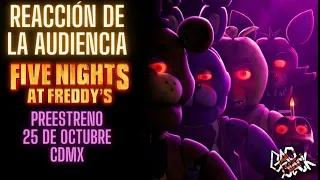 REACCIÒN DE LA AUDIENCIA A FIVE NIGHTS AT FREDDYS! #spoilers #audiencereaction #fnaf #fnafmovie