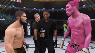 Khabib vs. Pink Panthera - EA Sports UFC 4 - Eagle Fights 🦅