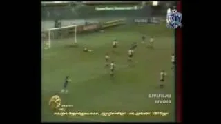 Dinamo Tbilisi two annular goals on eurocups 1981 & 1982