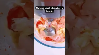 Testing VIRAL Strawberry Snacks (actually good)  #norrisnuts #cooking