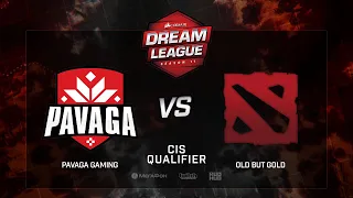 Pavaga Gaming vs Old But Gold, DreamLeague Season 11, CIS QL, bo3, game 1 [GodHunt & Lex]