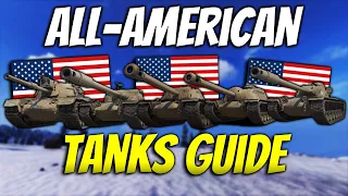 Full American Tech Tree! World of Tanks Console Guide