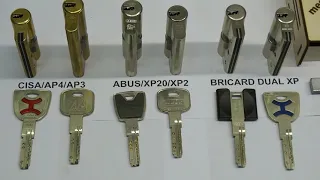 Lockpick for Cisa AP3/AP4, Abus XP2/XP20, Bricard Dual XP crochetage -  ganzúa Cisa AP3 -grimaldello