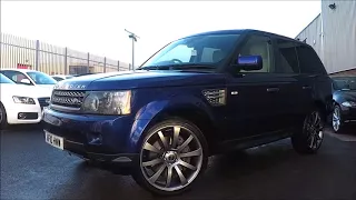 Range Rover Sport 5.0 V8 SUPERCHARED HSE Finished In Bali Blue At Rix Motor Company