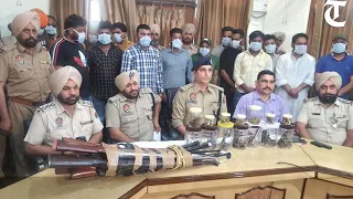 Amritsar: 4 gangsters among 16 held with arms & ammunition