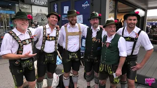 Schwuhplattler aus München auf dem Bürgerfest in Hamburg