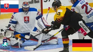 SLOVENSKO VS NEMECKO MAJSTROVSTVÁ SVETA V HOKEJI 2021 U20