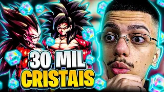 GASTEI 30 MIL CRISTAIS NO LEGENDS FESTIVAL E ISSO ACONTECEU... | Dragon Ball Legends