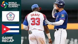 Chinese Taipei vs. Cuba Highlights | 2023 World Baseball Classic