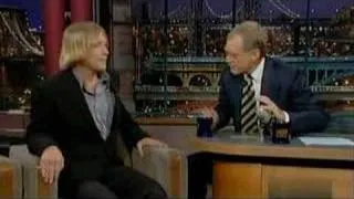 Grizzly Man on David Letterman