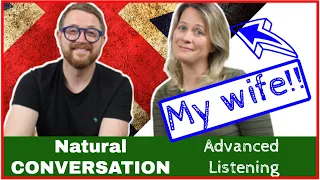 Natural CONVERSATION in ENGLISH!! ADVANCED listening Comprehension!! - ONLY ENGLISH!