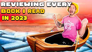 Reviewing EVERY Book I Read 2023 In Under 30 Seconds
