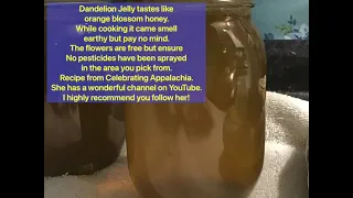 Dandelion Jelly