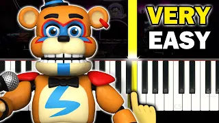 FNAF Security Breach - Elevator 3 - VERY EASY Piano tutorial