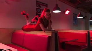 Rollerskate and Hula Hoop Dancing - Laura Lamn
