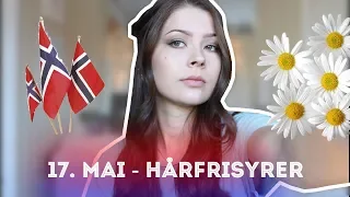 17. MAI HÅRFRISYRER || 4 enkle hårfrisyrer || Konfirmasjon, bunad etc