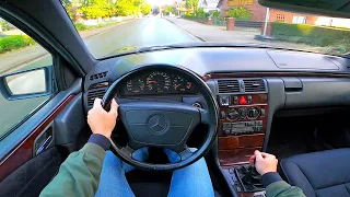 1998 Mercedes Benz E-Class W210 E230 Elegance - pov test drive