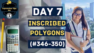 INSCRIBED POLYGONS| 1001 Solved Problems in Engineering Mathematics (DAY 7) #346-#350