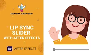 Lip Sync with Slider Control After Effects Tutorial : No Plugins