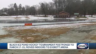 Black Ice Pond Hockey Tournament postponed, moved indoors