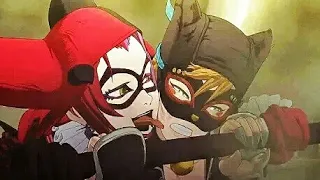 Catwoman vs Harley Quinn - Fight Scene | Batman Ninja - Movie CLIP HD