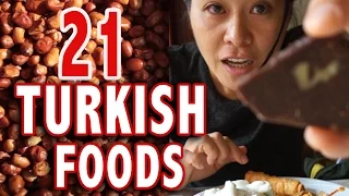 TOP 21 TURKISH FOODS | Istanbul Food Guide