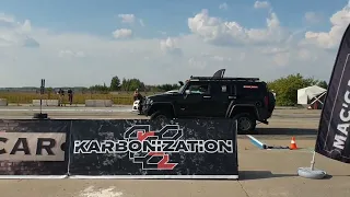 Hummer H3 vs Subaru Levorg - Drag Race