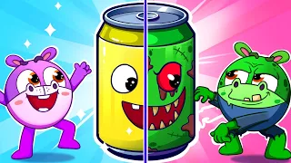 Baby Turn into Zombie 👯 Friendly Zombie's Fun Adventure + More Top Kids Songs by DooDoo & Friends