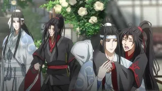 Weiying was chased by a dog and hugged lanzhan for protection【modaozushi】