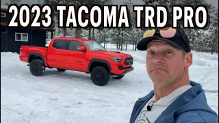 Snow Drive and Review: 2023 Toyota Tacoma TRD Pro on Everyman Driver