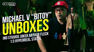 Michael V "Bitoy Unboxes JND Studios Joker Arthur Fleck 1:3 Hyperreal Statue
