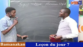 Bamanankan: Leçcon du jour 7, Chimie : Les équations Invité: Aziz Traoré Chercheur