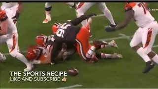 Joe Burrow gets absolutely destroyed by Myles Garrett and the Browns defense! Browns vs Bengals