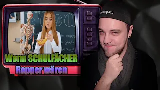 Wenn SCHULFÄCHER Rapper wären REAKTION | mit Julia Beautx