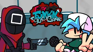 FNF SQUID GAME vs 🔳 Pink Soldier FULL WEEK (FNF Mods)