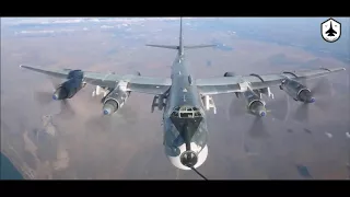 TU-95 Nuclear Bomber in Action • Ту-95 стратегический бомбардировщик в действии