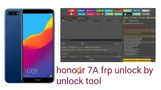 honor 7a (aum-al20) google account bypaas