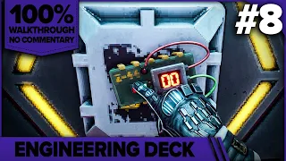 System Shock 1 Remake 100% Cinematic Walkthrough (Hard, All Collectibles) 08 ENGINEERING DECK
